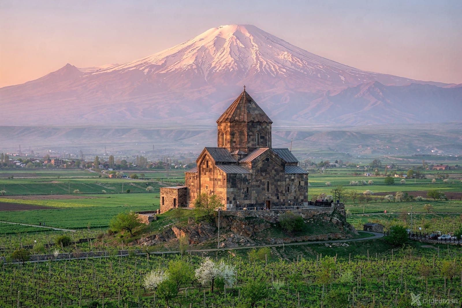 Armenia travel scene