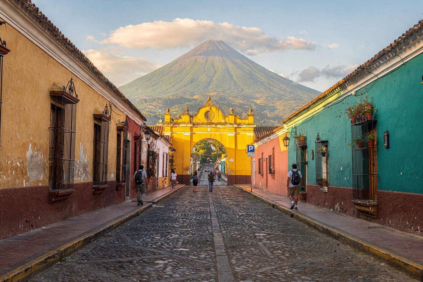 Central America travel scene