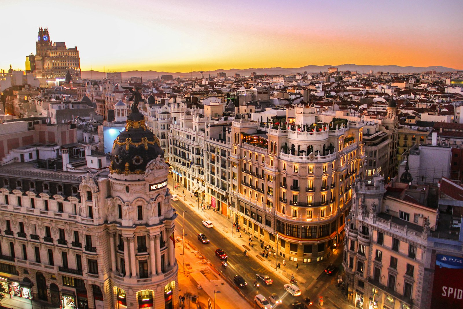 Spain travel scene