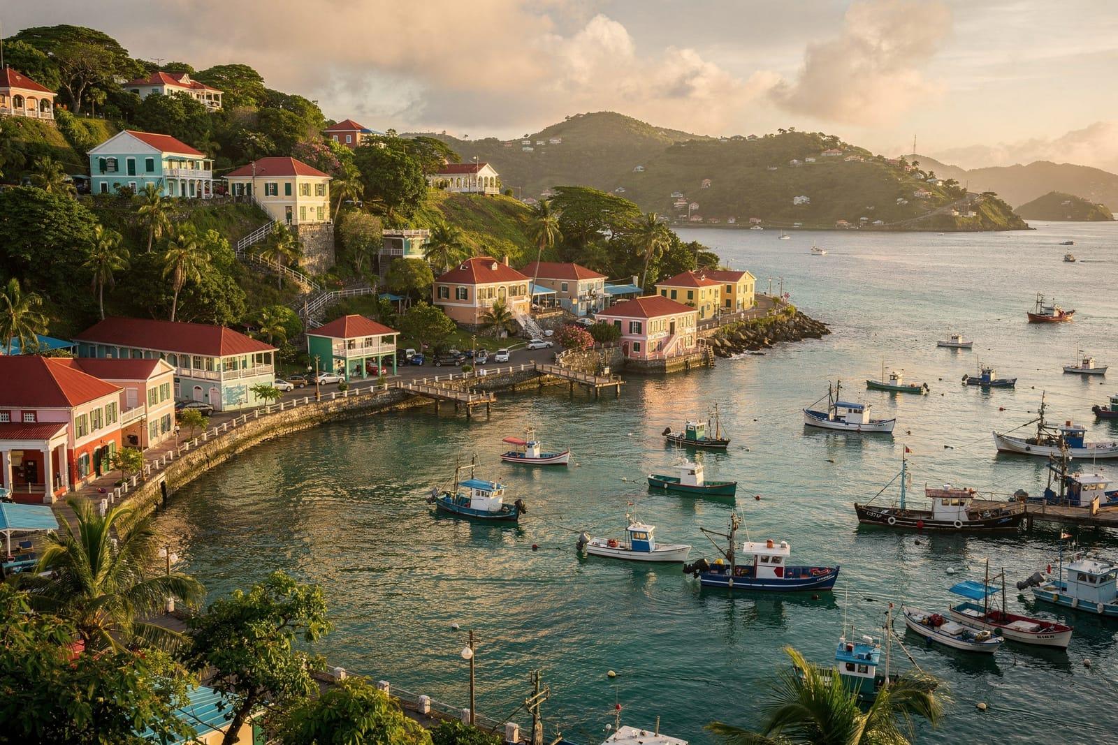 Grenada travel scene