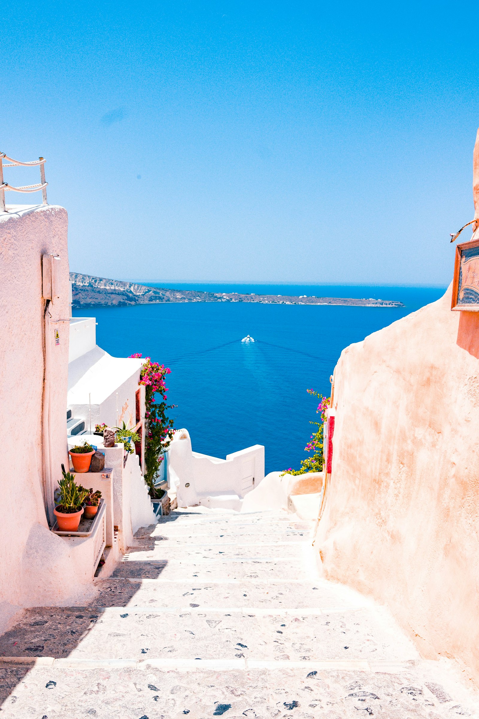 Greece travel scene