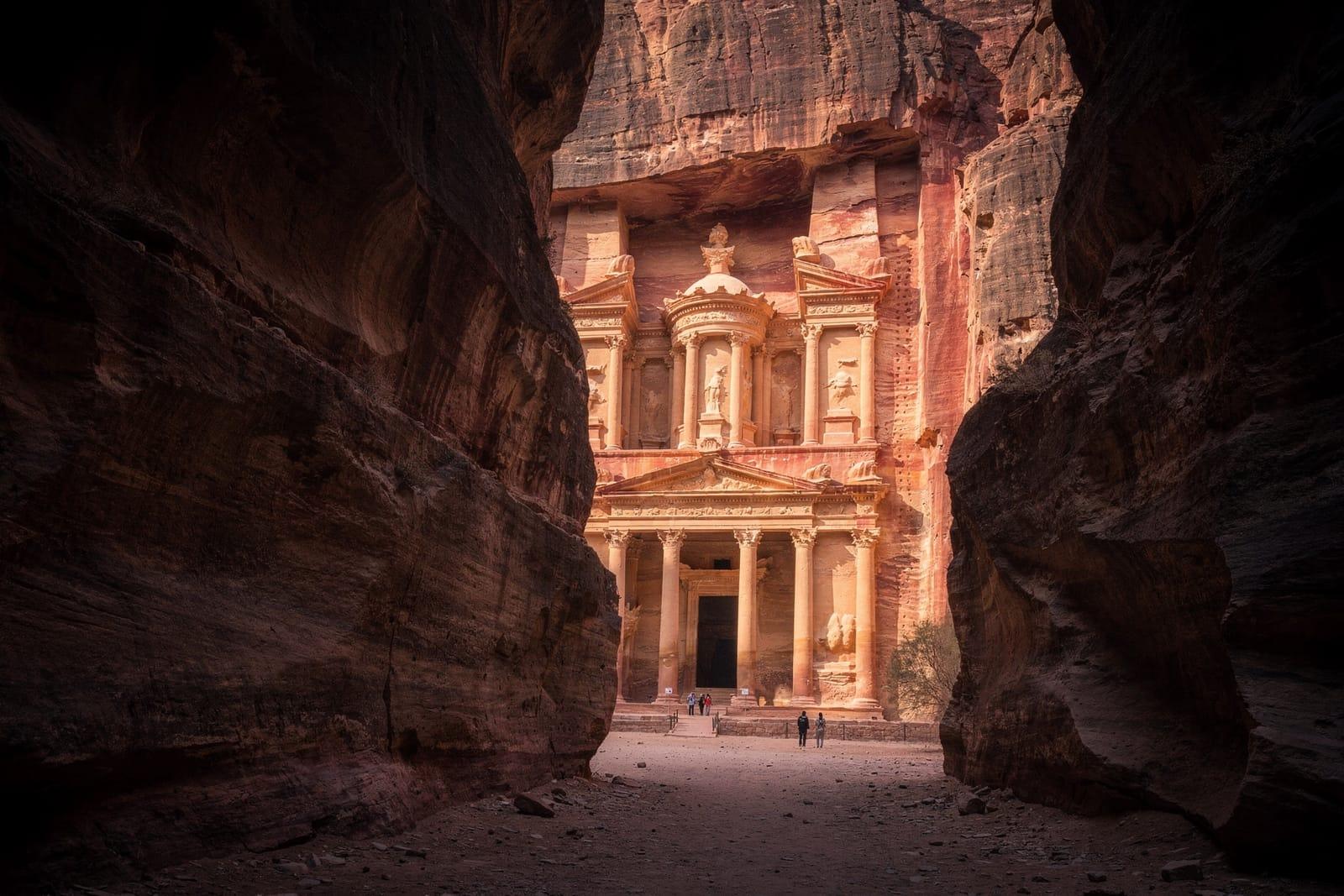 Jordan travel scene