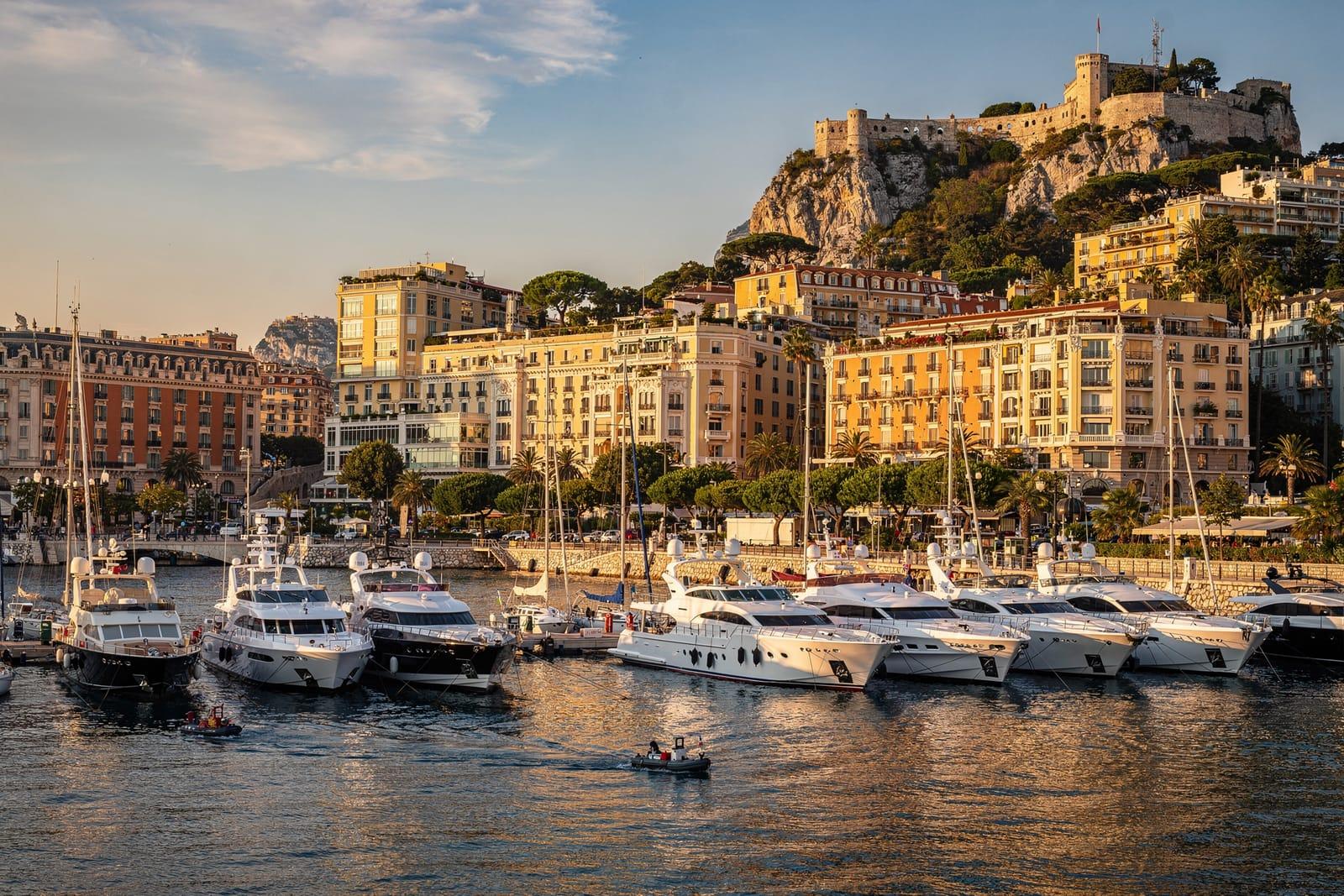 Monaco travel scene