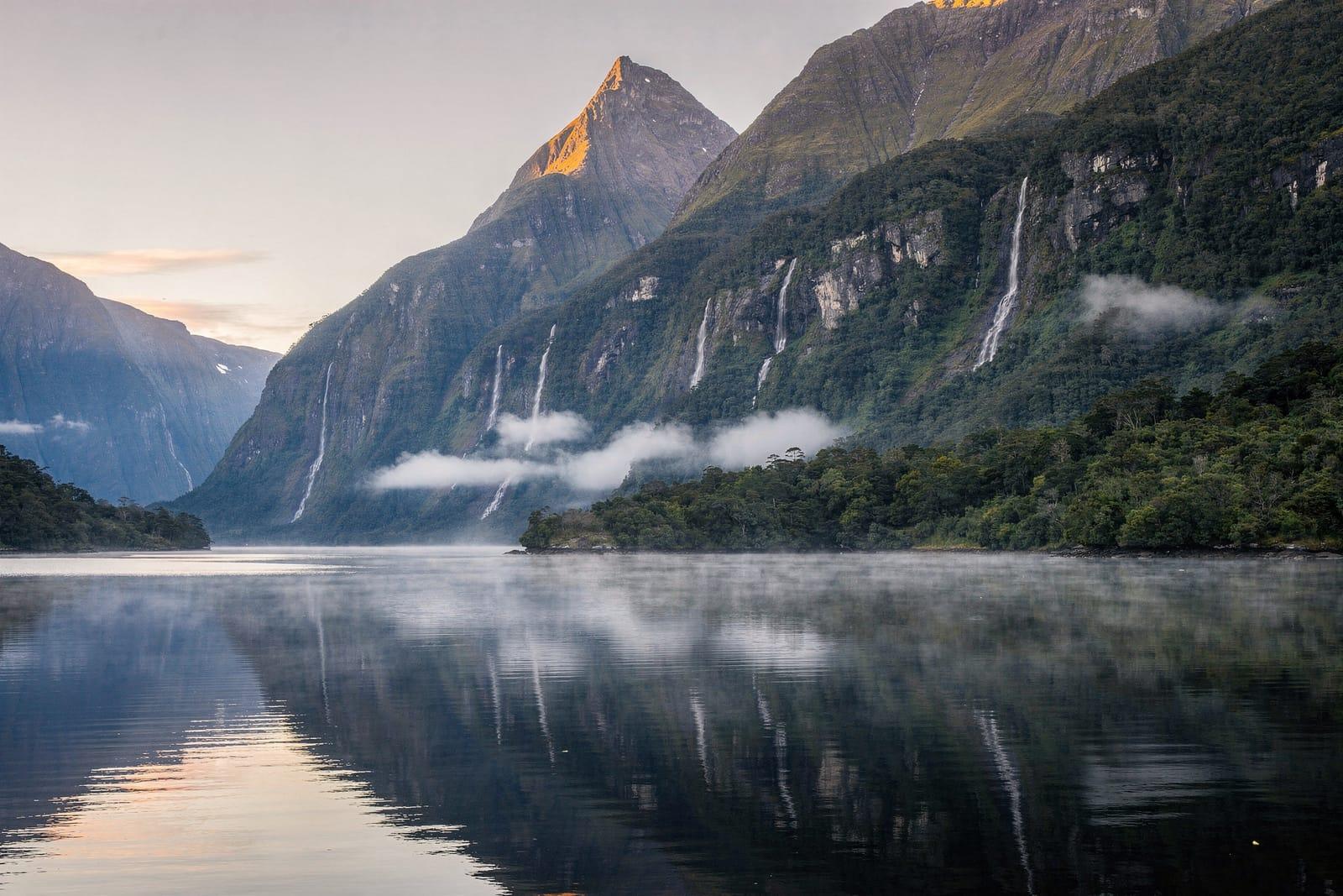 New Zealand travel scene