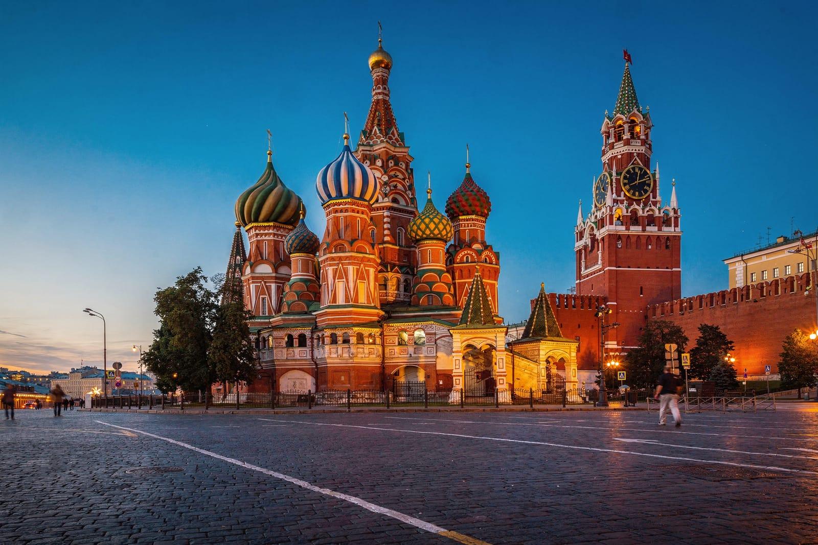 Russia travel scene