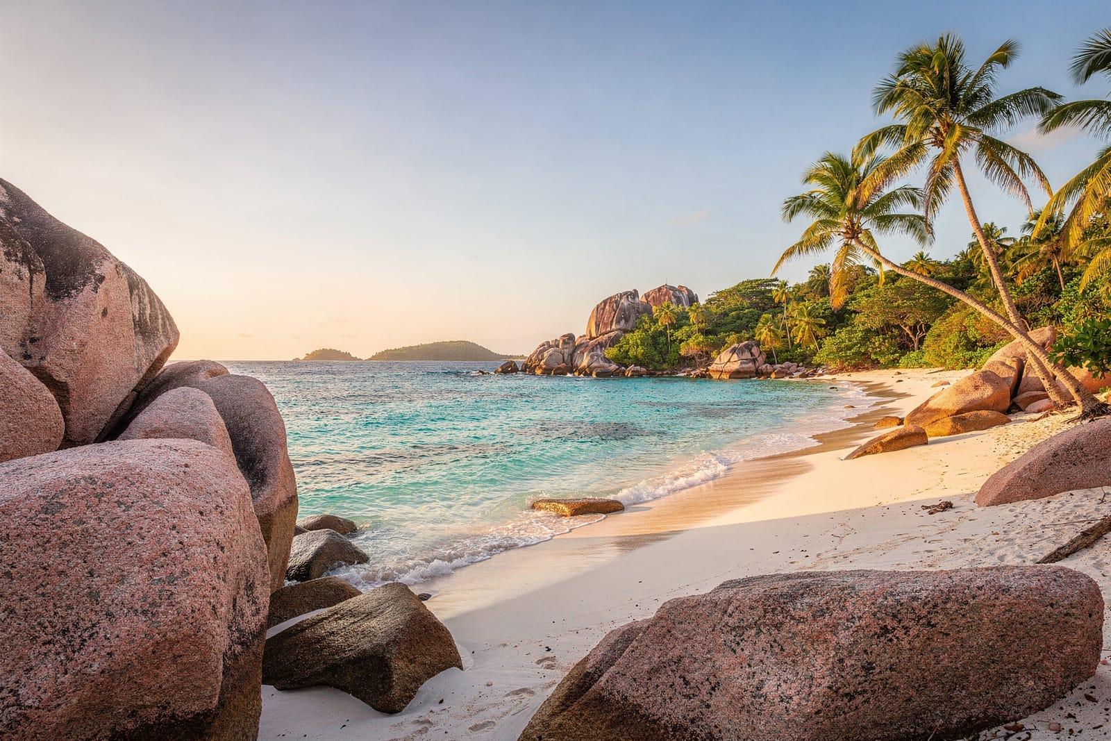 Seychelles travel scene