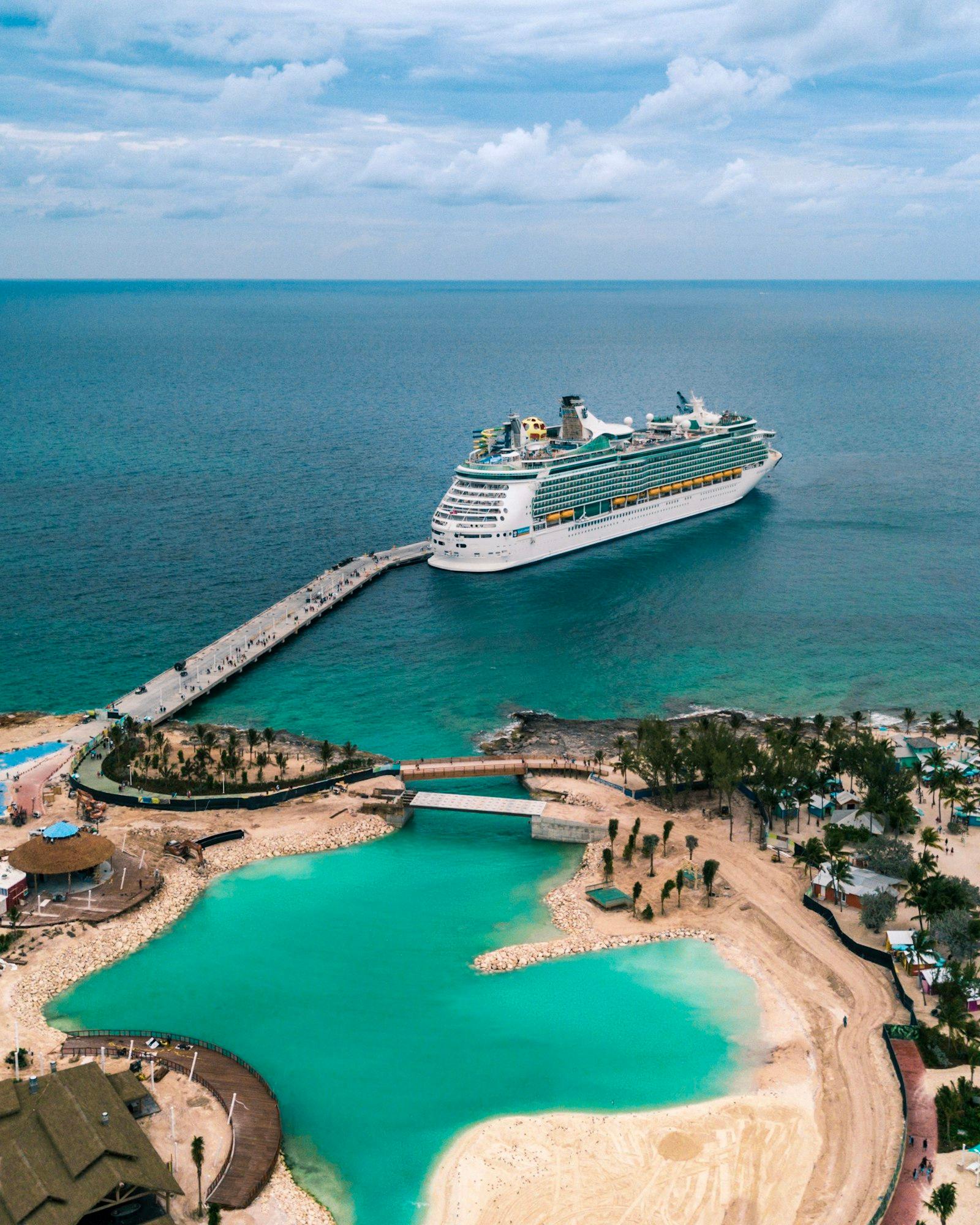 Caribbean travel scene