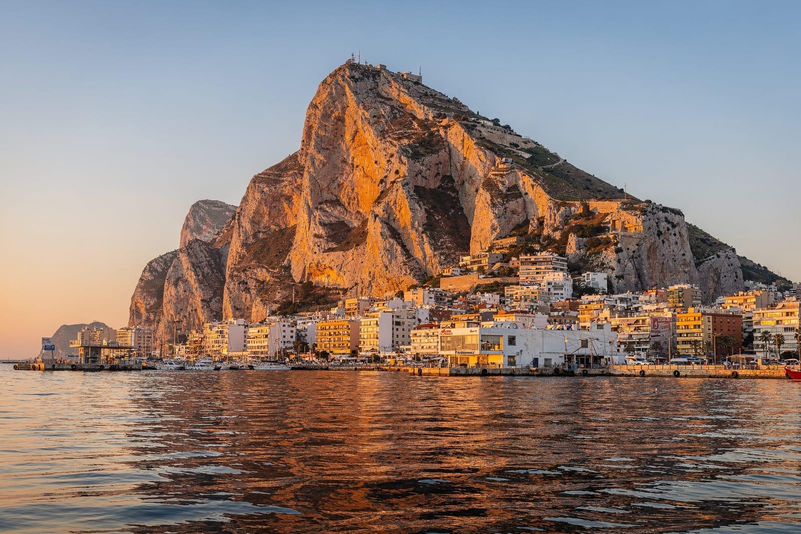Gibraltar travel scene