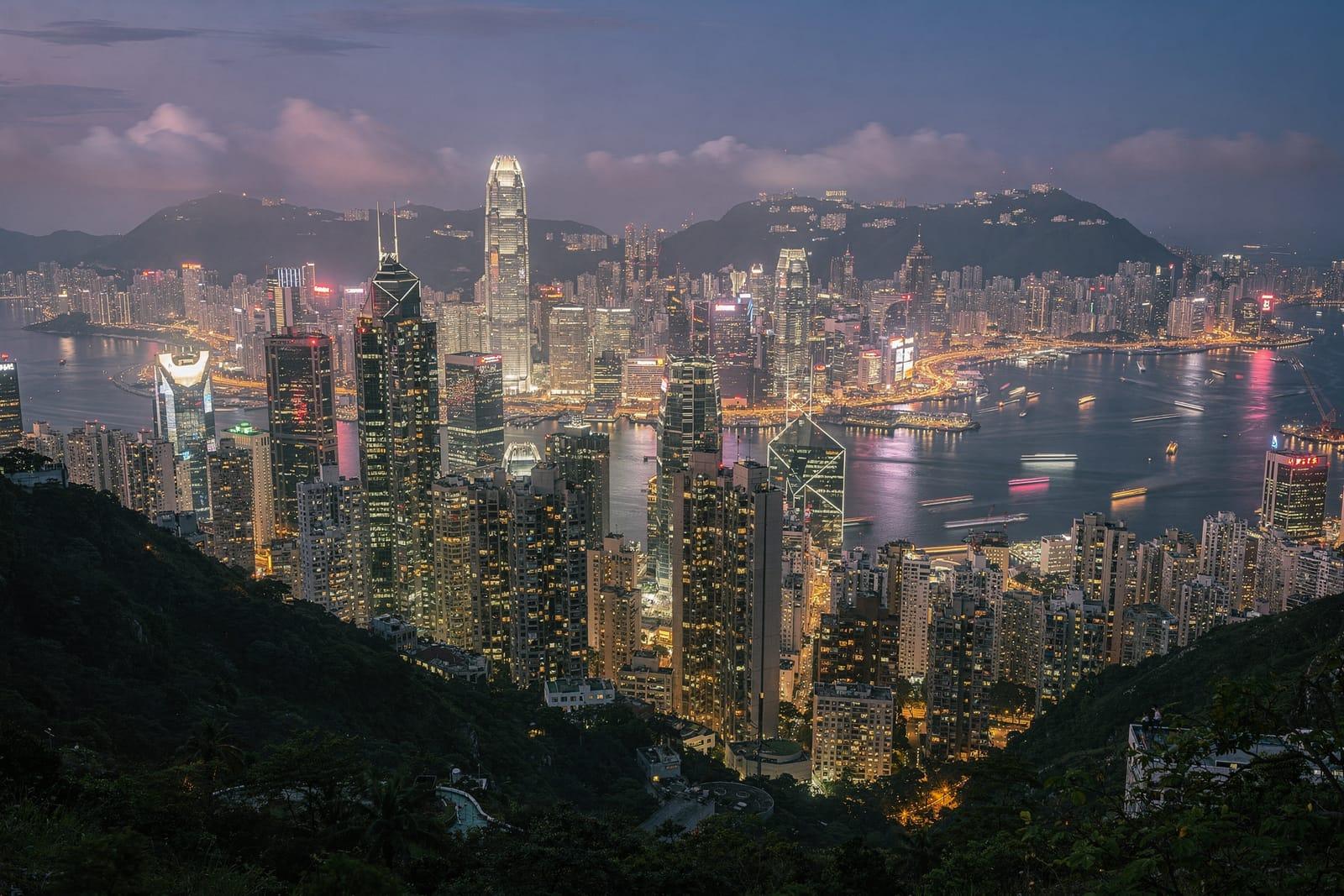Hong Kong travel scene