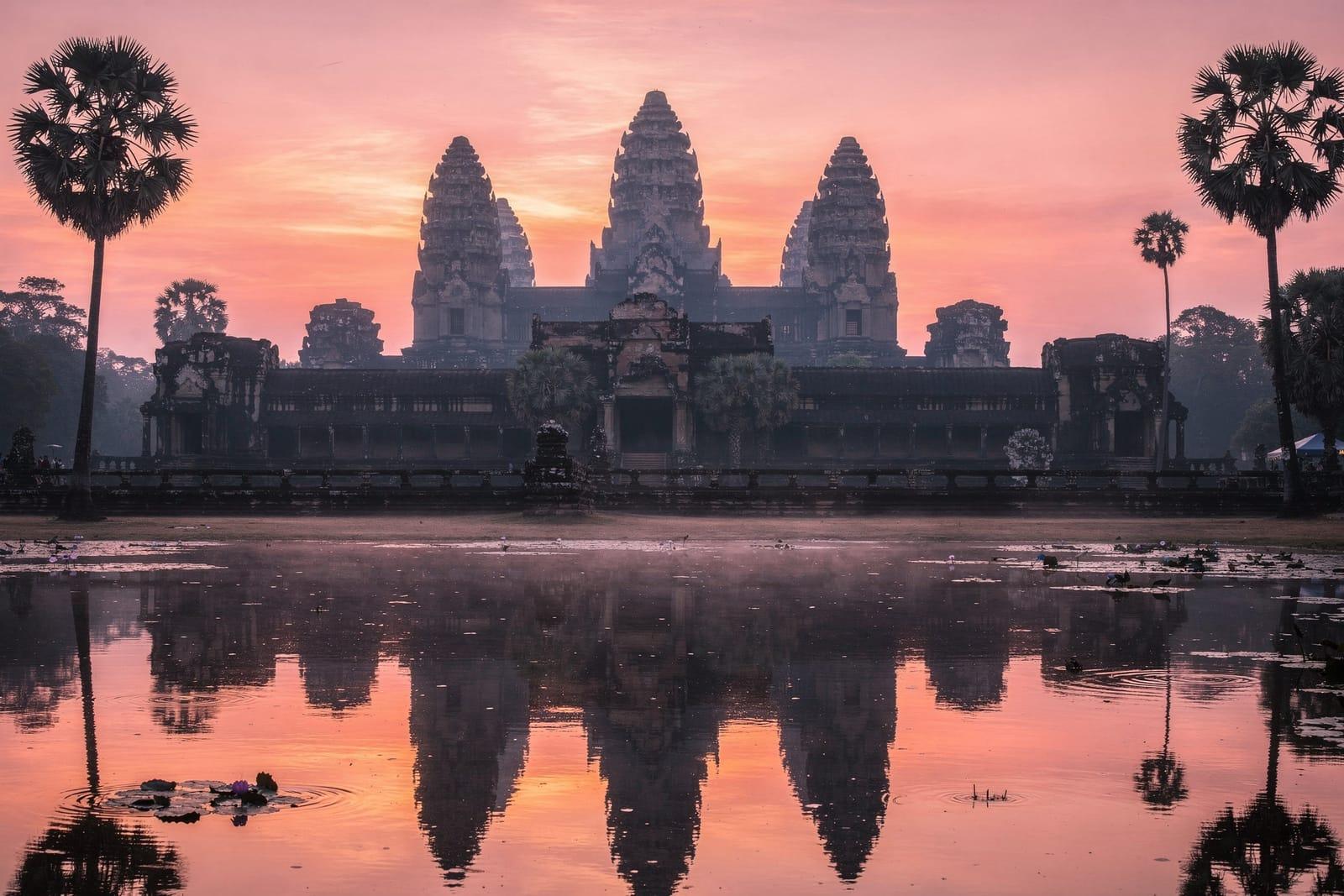 Cambodia travel scene