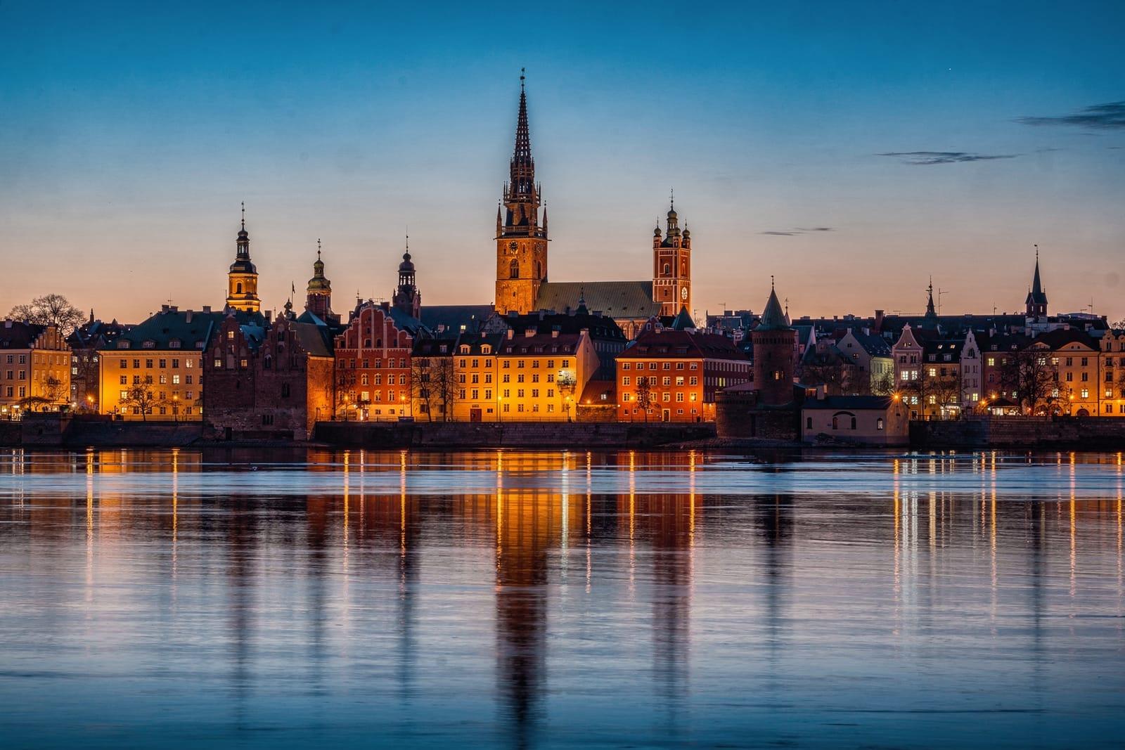 Latvia travel scene