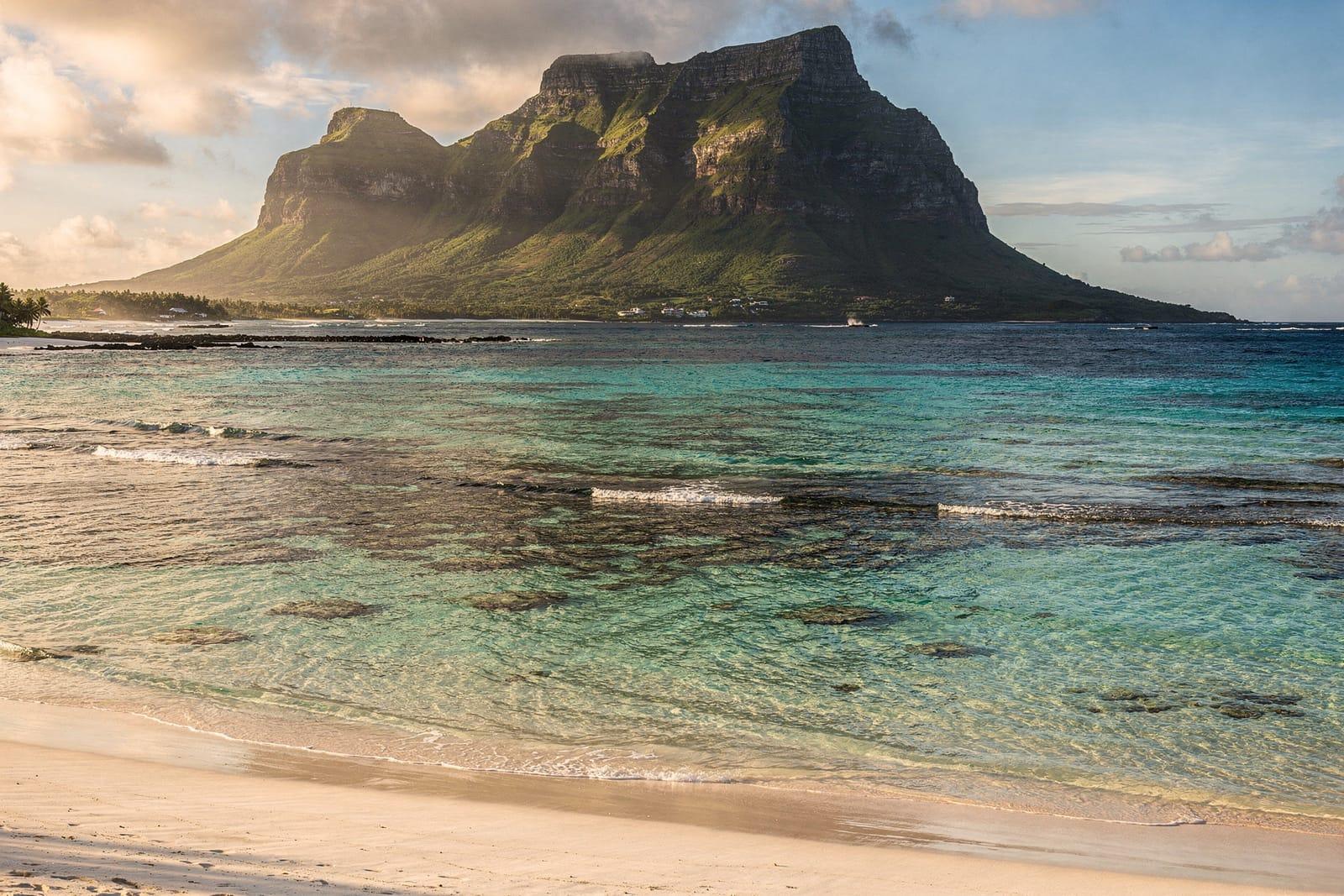 Mauritius travel scene