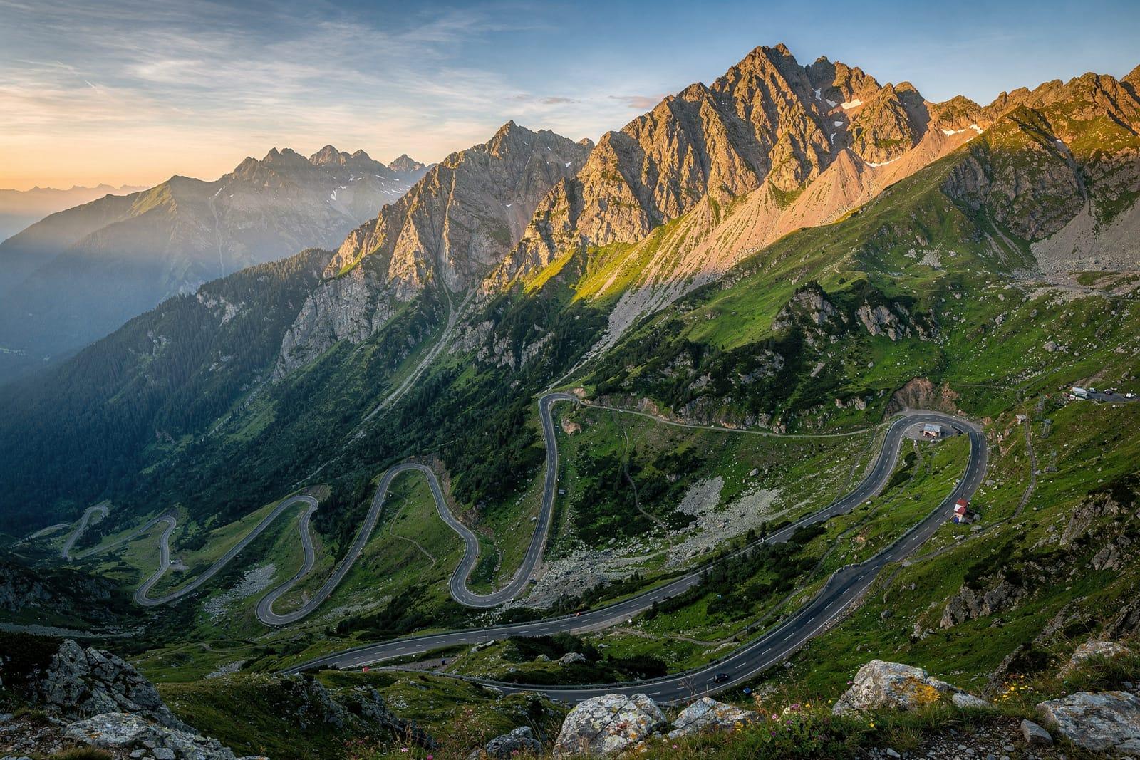 Romania travel scene
