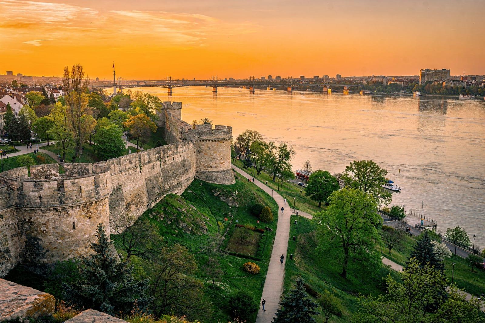 Serbia travel scene