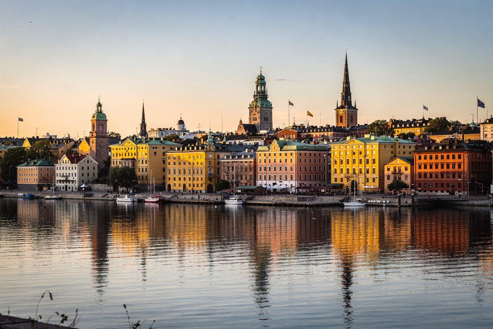 Sweden travel scene