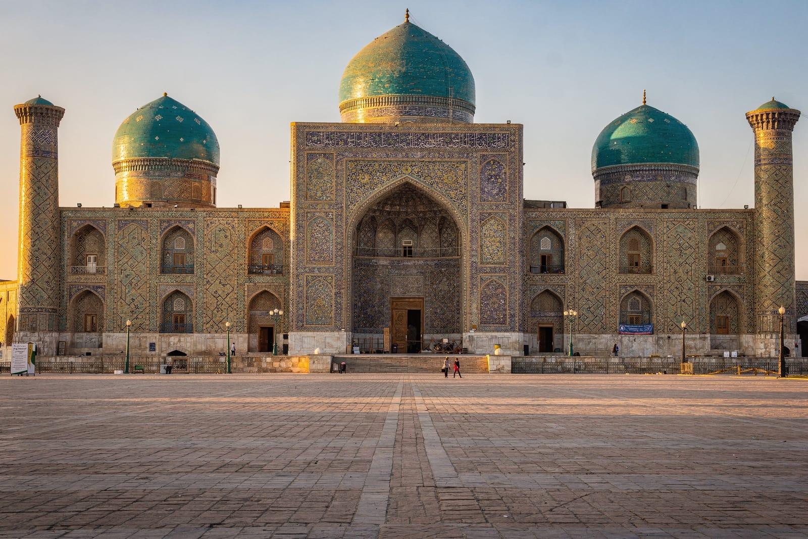 Uzbekistan travel scene